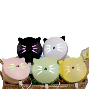 150ML Cat Aromatherapy Diffusers USB Car Air Freshener Home Mini Air Water Led Bulb Diffuse