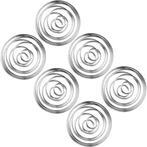 6 Pcs Shaker Balls Replacement Shaker Bottle Ball 2.1 Inch Stainless Steel Mixing Balls for Protein Shaker, Drinking Bottle Onkuly