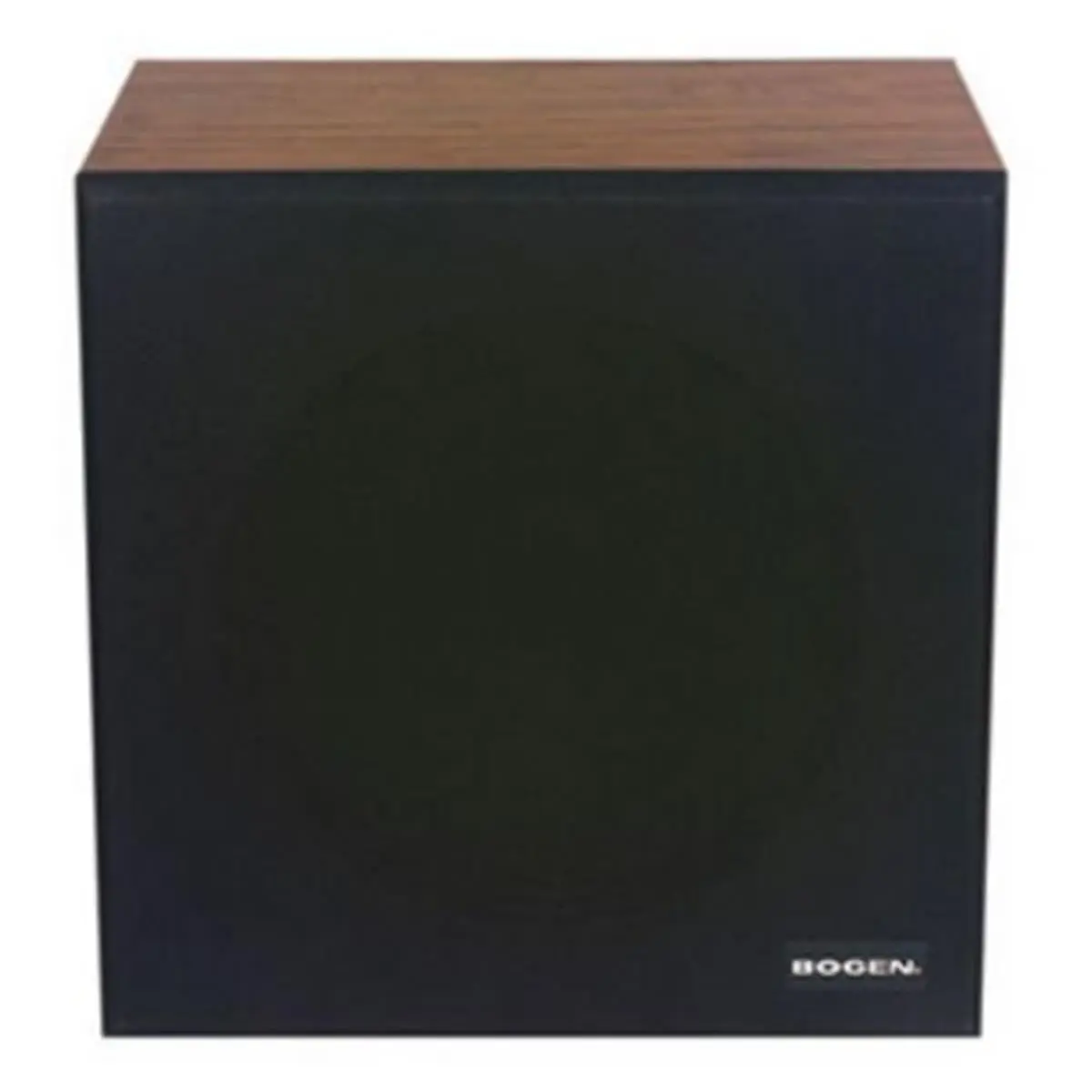 212 MAIN 8 in. 70V Wooden Preassembled Audio Wall Speaker with Mount, Downward Dispersion, Recessed Volume Control, Downward Disp., Recessed Vol.