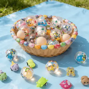 5/10/20 pcs, pull-back toy car capsule, random pattern, kindergarten creative toy, small gift inspiration, children's fun toys, birthday party gifts, holiday gift bag fillers