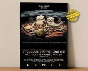 Limp Bizkit Poster | Chocolate Starfish And The Hot Dog Flavored Water Poster | Album Poster Prints | Wall Decor Posters | Rock Music Poster