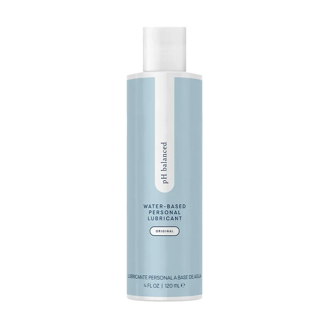 Water-Based Personal Lubricant Original 4 fl oz – pH Balanced Personal Moisturizer – Silky Smooth, Natural Feel & Re-Wetting Formula