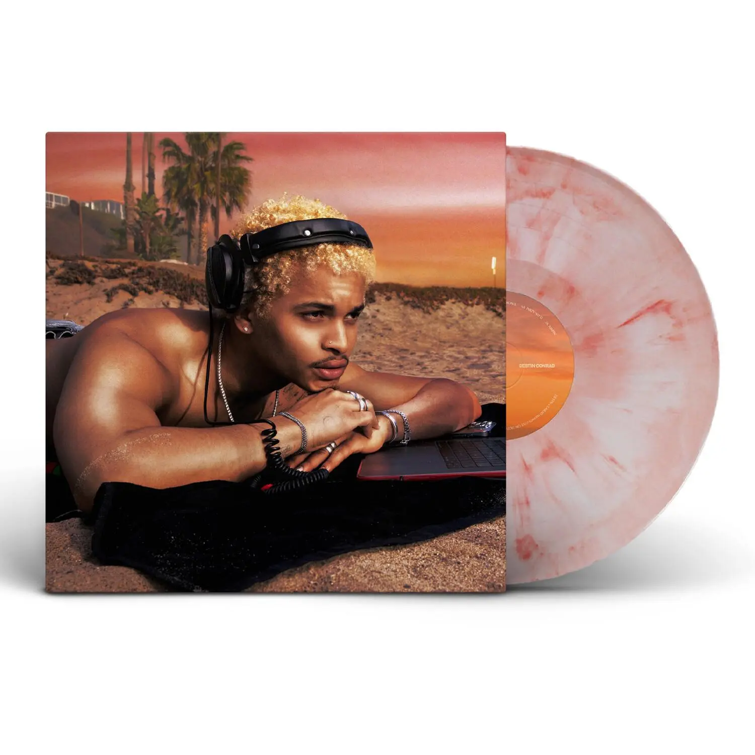 Destin Conrad - Love on Digital - Pink  [VINYL RECORD - LP] Explicit, Pink, Colored Vinyl, Gatefold LP Jacket