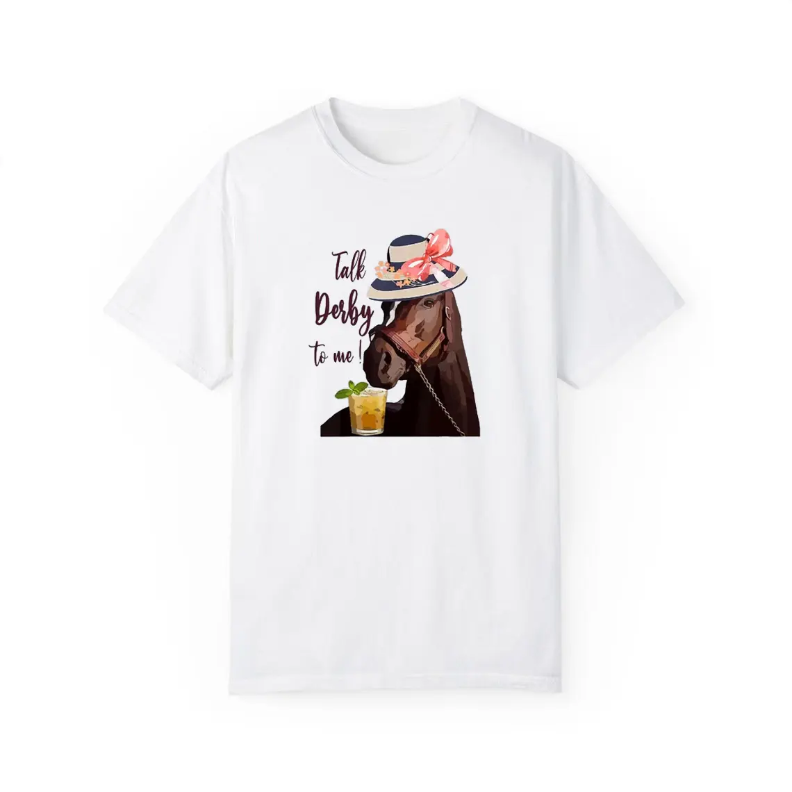 Talk Derby To Me Shirt, 2024 Kentucky Derby Shirt, Racing Horse Racing Shirt, Race Weekend Shirt
