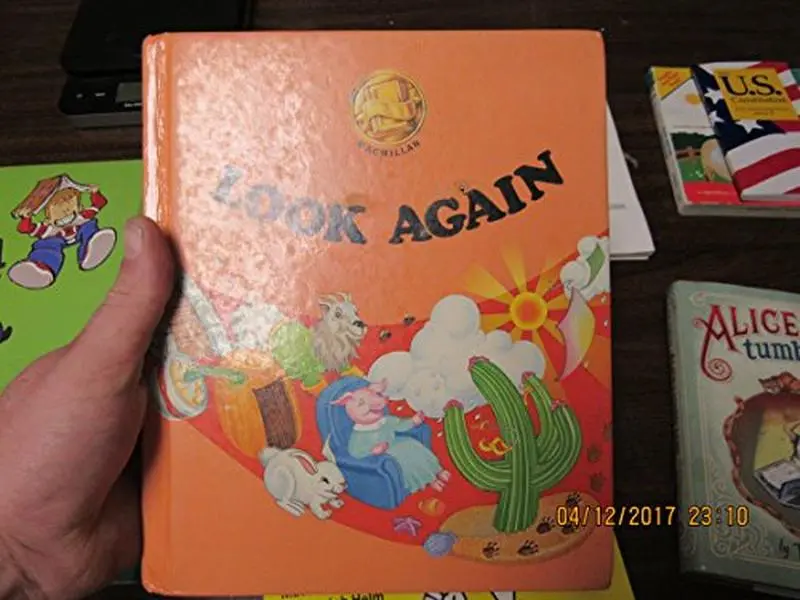 USED Book - The Macmillan Reading Programme (1989)2-Connections Grade 1 -Look Again by MACMILLAN (Hardcover) - english