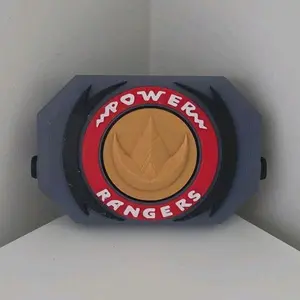 Power Rangers 3D Printed Morpher with Interchangeable Coins Collectible Display Collectible Figure