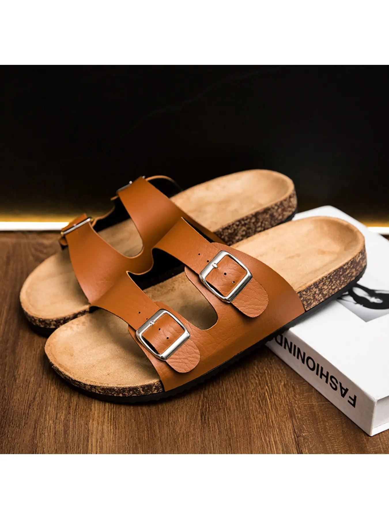 Men Women Summer Trendy Outdoor Slippers, Anti-Slip Soft Sole Beach Sandals, Casual Home Indoor Shoes, Comfortable Birkken Style