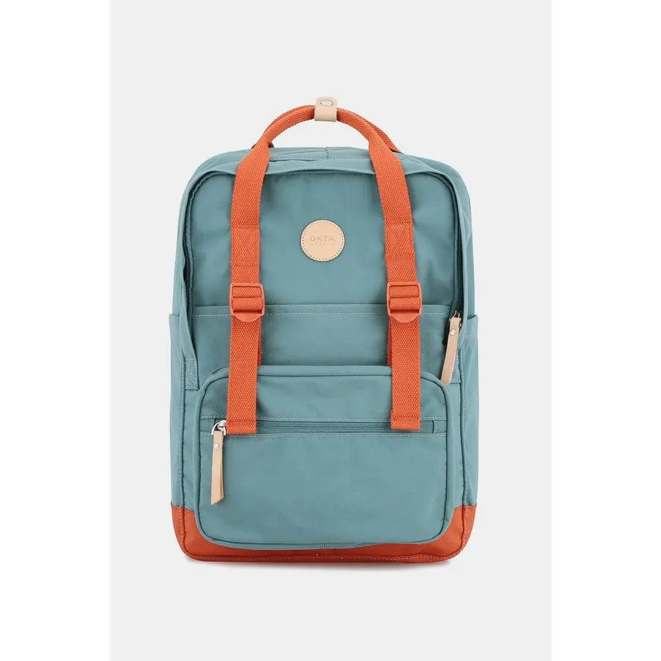 Himawari Waterproof Canvas Backpack Bag with Side Pockets