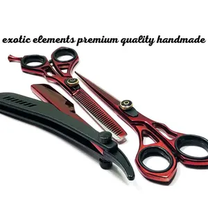 Stainless Steel Barbershop Hair Cutting Scissors with Comfortable Grip Multipurpose Scissor Kit
