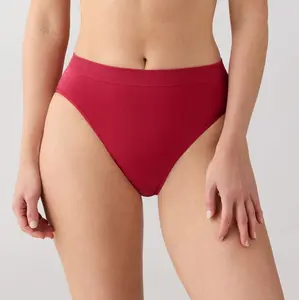 Wacoal B-Smooth Seamless Hi-Cut Brief - Regina Red