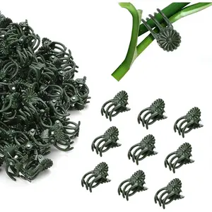 Clips Orchid Clips 60 count  Clips for Climbing Green  Orchid Clips for  Support Garden Clips  Support Clips Vine Clips  Clips for Outdoor  Support Stem Vines Stalk