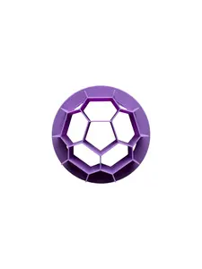 Soccer Pattern Concha Stamp