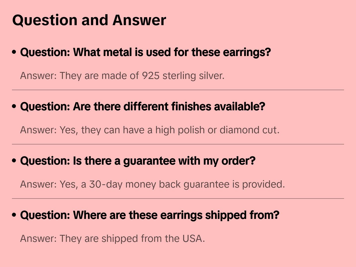 Lightning Bolt Stud Earrings