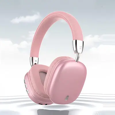 Headset Bluetooth Pink Headset Girl Viral Logitech Zone Vibe 100