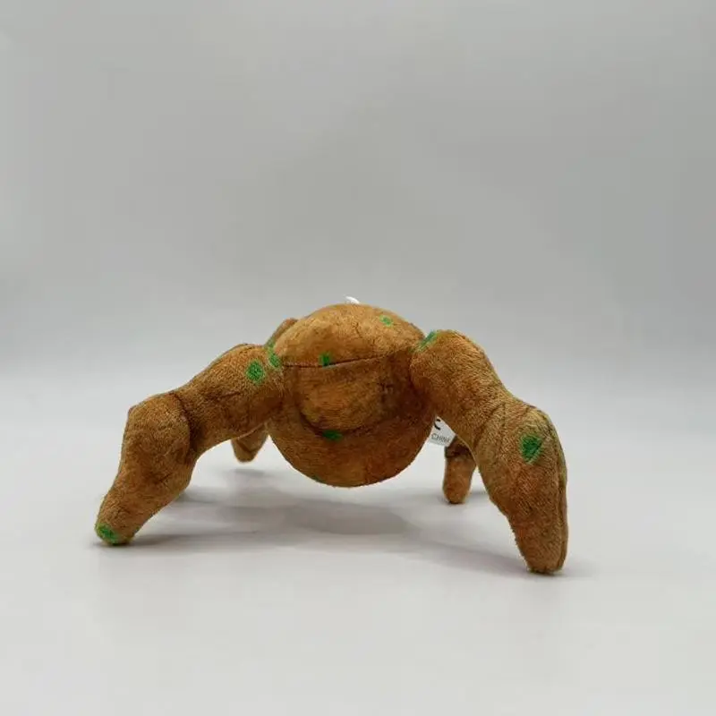 Khaki pendant stone spider