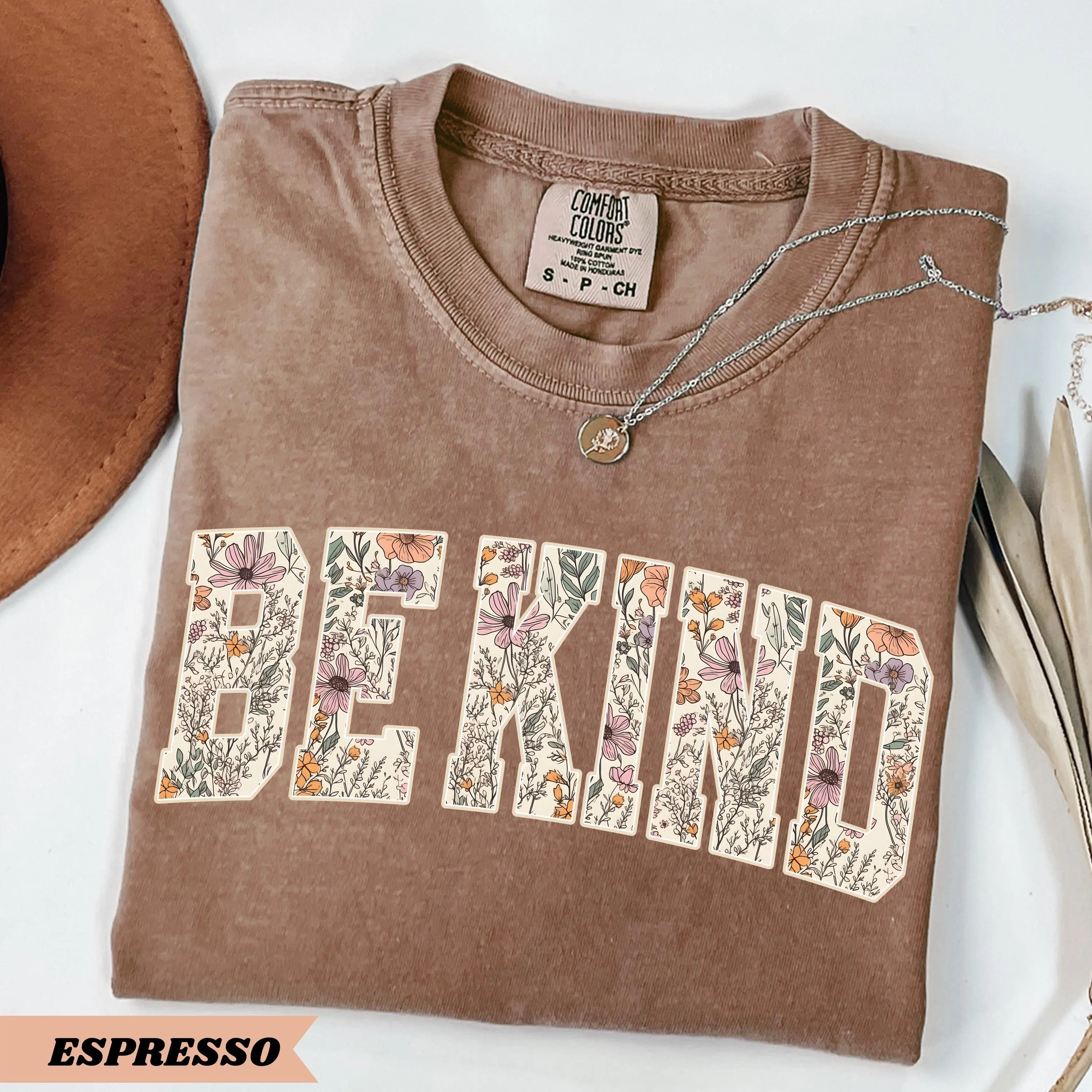 Comfort Colors Be Kind Shirt, Motivational Teacher Tee, Choose Kindness T-Shirt, Positive Affirmation Gift, Counselor Appreciation Shirt Cotton Trending