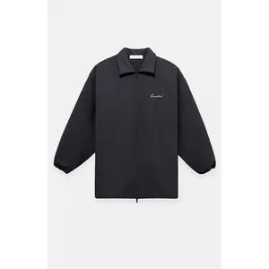 Fear of God ESSENTIALS Men's Vintage Black Signature Filled Barn Jacket