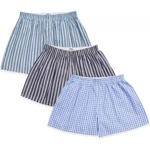 Shorts for Women Gingham Sleep Y2k Printed Boxers Pj Boxer Short Trendy Checkered Baggy Pj Boxers