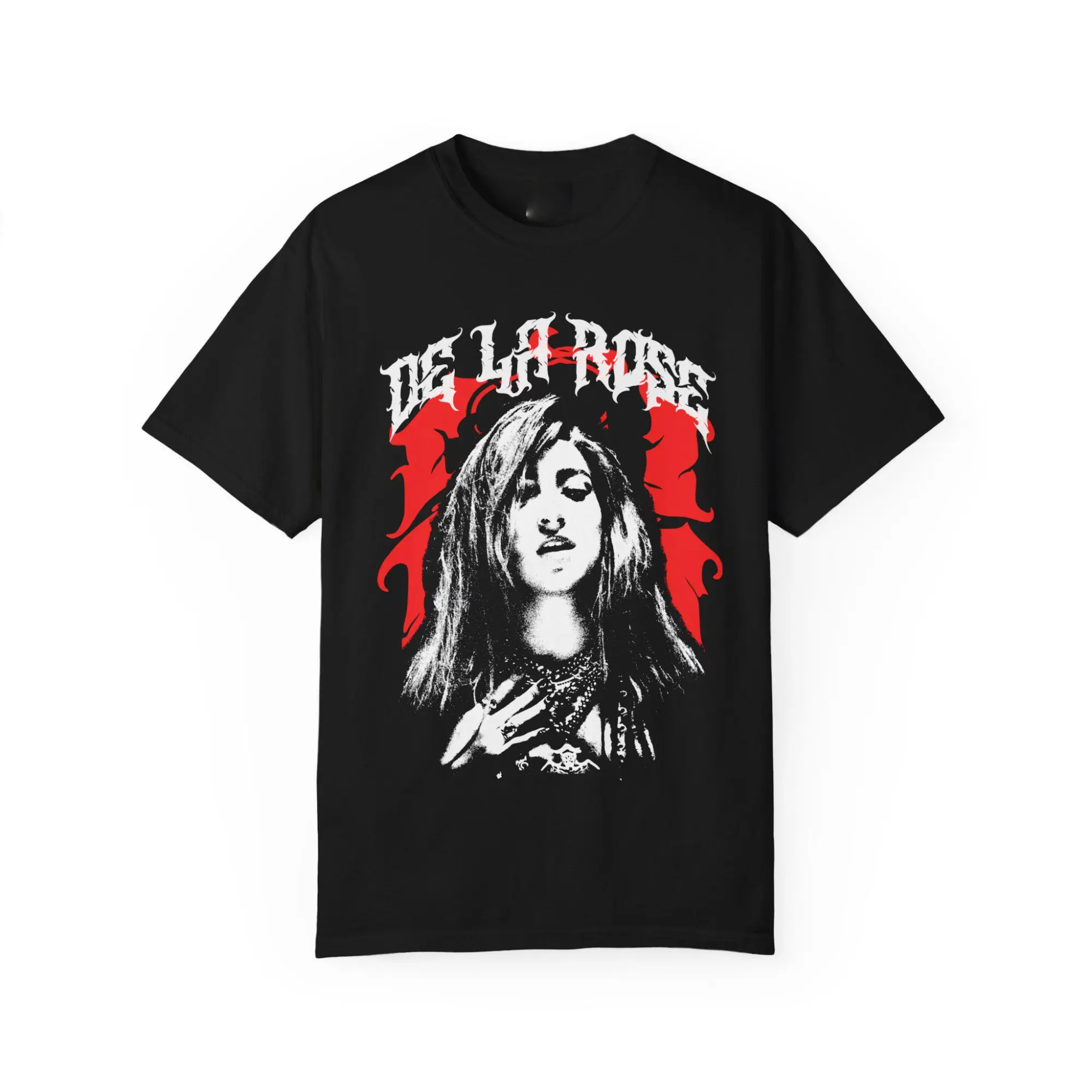 De La Rose Graphic T-Shirt Vintage Merch FX Album Tee Unisex Music Fan Aesthetic Streetwear Shirt