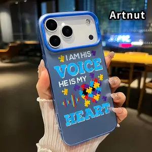 Case for iPhone 17 Pro Max Air Promax Autism Pattern IMD Polycarbon Shockproof Rugged Durable Mobile Phone Cover for Girl