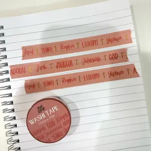Names of Jesus Washi Tape