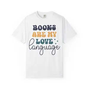 Books Are My Love Language Crewneck T-shirt
