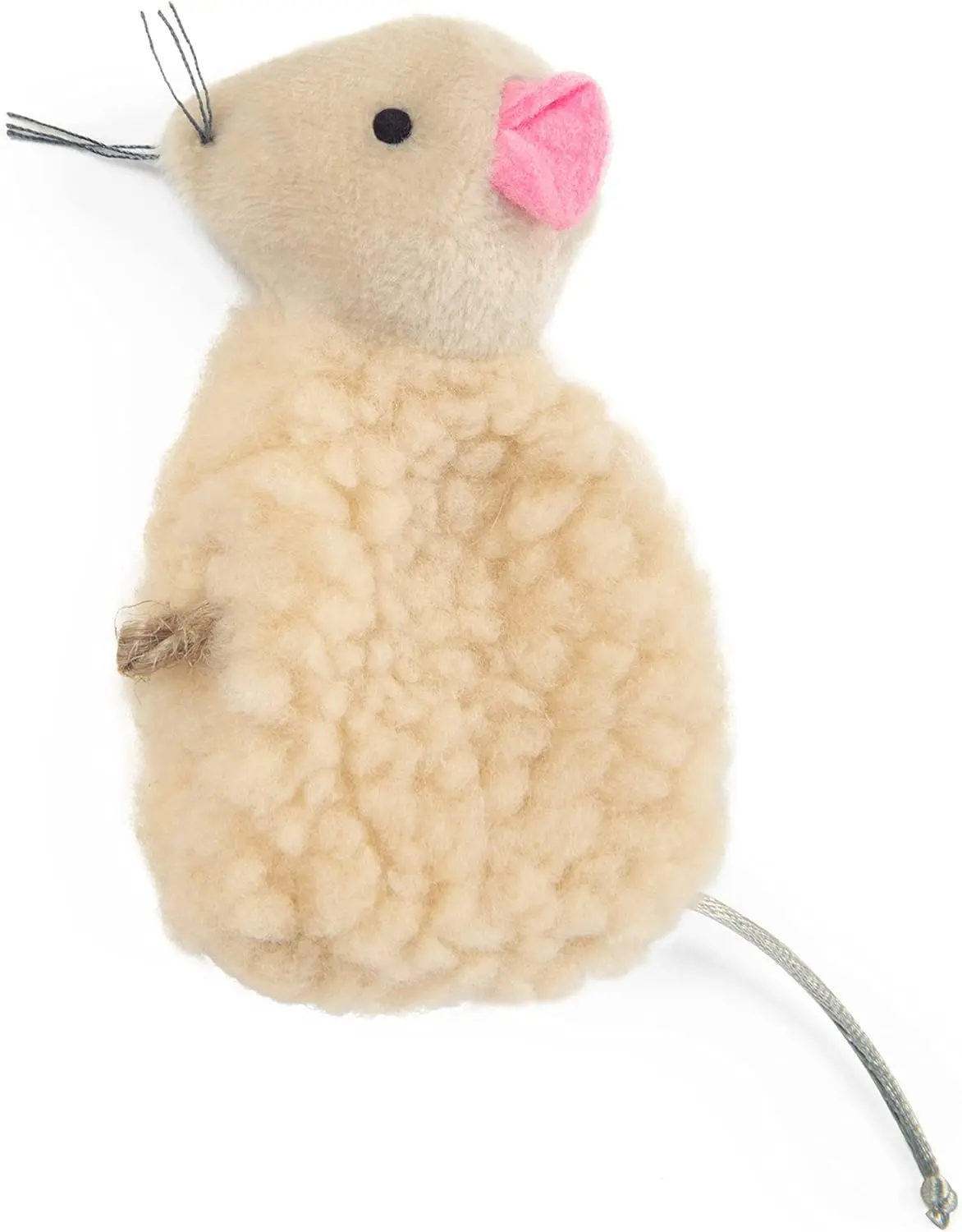 Madcap Mania Refillable Plush Catnip Cat Toy, Includes Catnip Tube - Randomly Selected Color, One Size