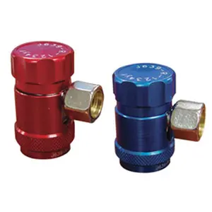 212 MAIN Heavy-Duty Low-Loss R1234 Yf High-Side Red Coupler - Compatible with Sports & Outdoor Cycling Equipment
