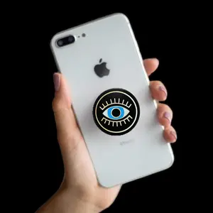 Evil Eye Phone Grip | Tablet | Stand | Holder | Accessory | Matiasma | Nazar | Mal de Ojo | Protection Symbol | Good Luck Charm | Talisman
