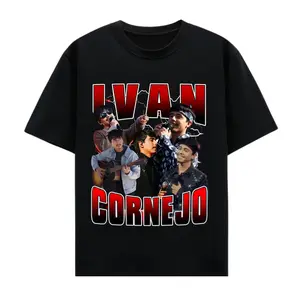 Ivan C0rnejo Tour Shirt | Regional Music Merch Graphic T-Shirt in Cotton