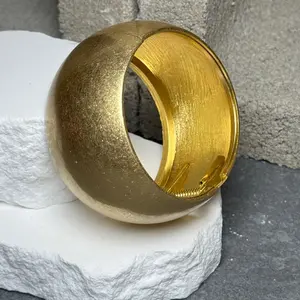 Eclipse Metal Cuff Bracelet 8"