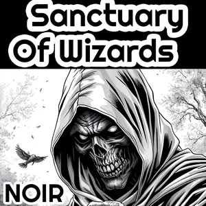 K-SCOPES Sanctuary of Wizards Noir 3 Pack - 3D Printed Collectible Trading Cards featuring AI Artwork - Includes Rare Signed Cards by NanoNarcAgent
