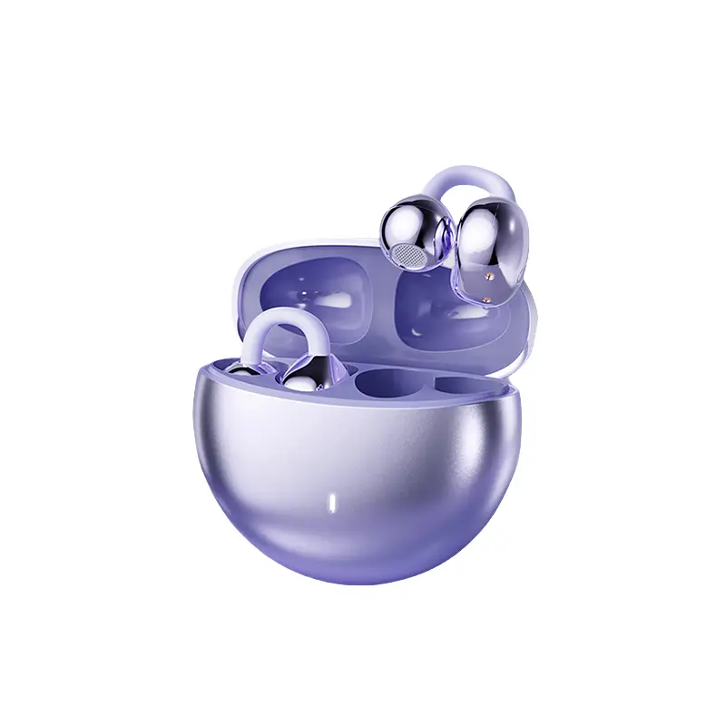 Open-Ear Earbuds, Clip-OnHeadphones,Lightweight Comfort, HlFi Sound,Listen to music,make phone calls ,exercise, Suitable for smartphones such asApple