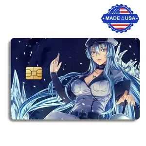 Esdeath Custom Debit Credit Card Cover Vinyl Skin Sticker