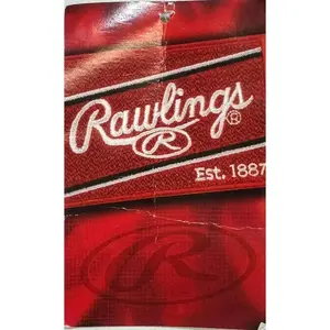 Rawlings Men's Gameday #28 Raglan Short Sleeve Crew Jersey T-Shirt, Blue, Large