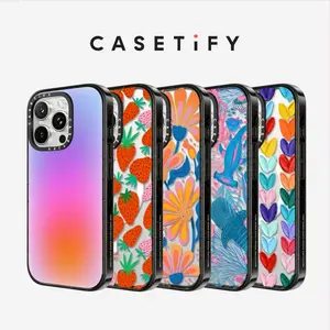 CASETiFY MagSafe Impact Case for iPhone 16/15/14 Series [4X Military Grade Drop Tested / 8.2ft Drop Protection / Compatible with Magsafe] - Black（2）