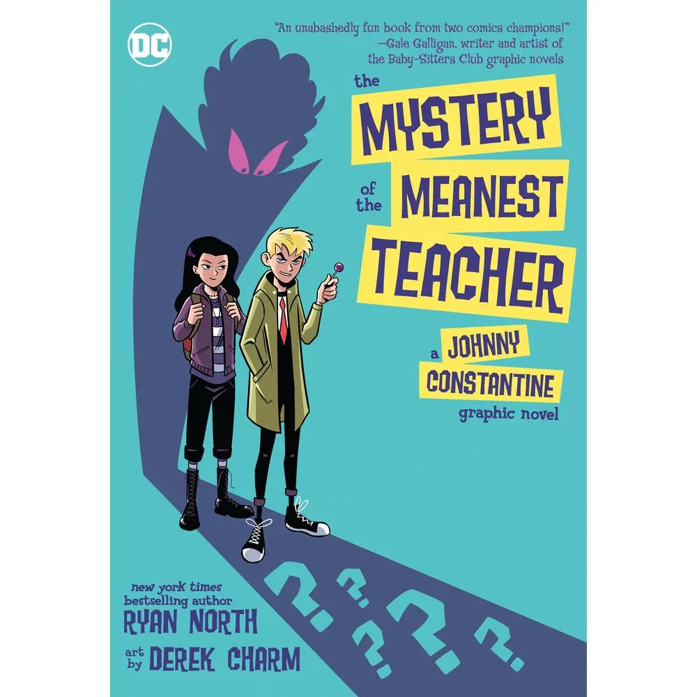 USED Book - The Mystery of the Meanest Teacher: A Johnny Constantine Graphic Novel by North, Ryan (Paperback) - english