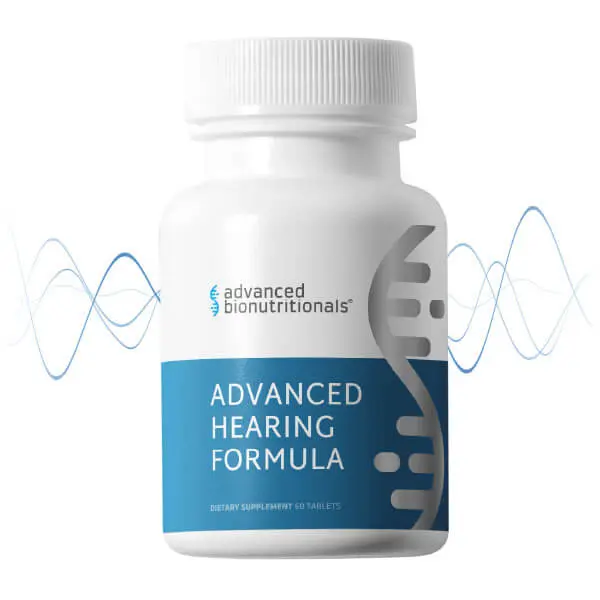 Advanced Bionutritionals Hearing Support Dietary Supplement - 60 Tablets with Vitamin, Acid, Amino, Brain Health Benefits