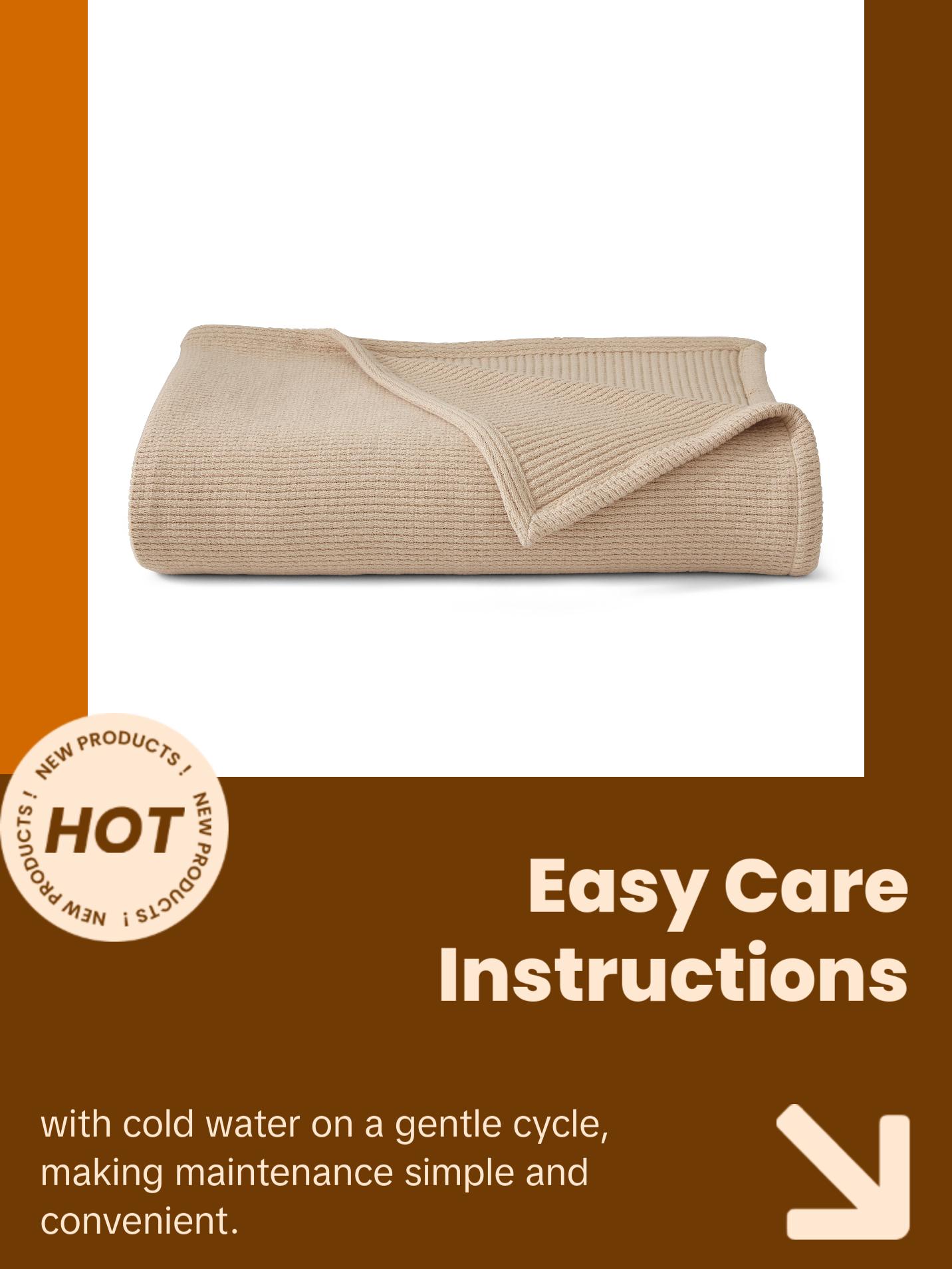 Sea Pines 100% Organic Throw Blanket