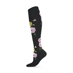 MeMoi In Bloom Graduated Compression Socks