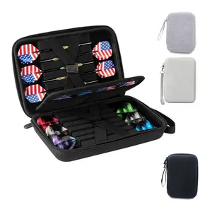 Dart Case for 12 Darts, Dart Carrying Storage Holder case for Dart Tips/Shafts/Flights, Darts Gear(Case Only)