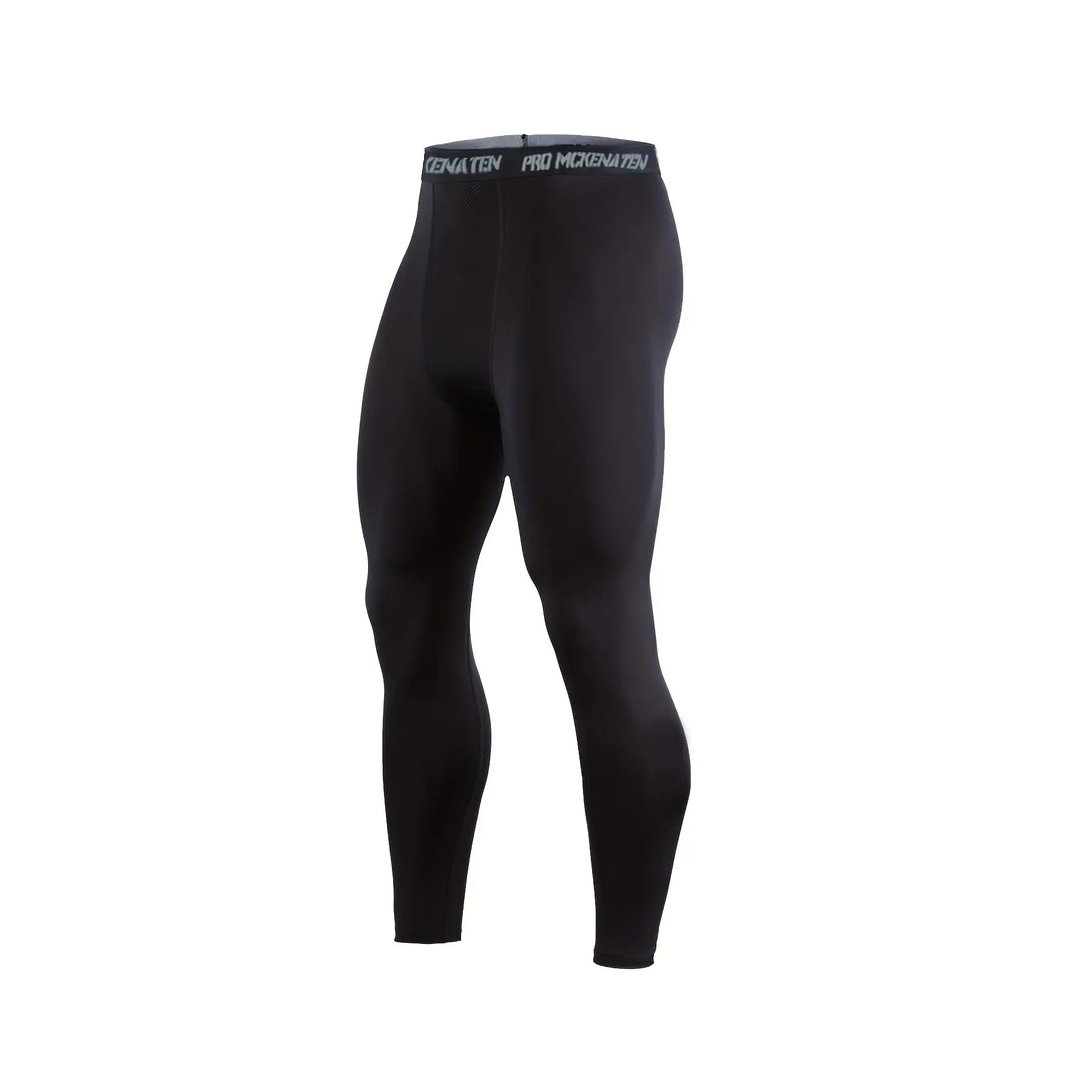Men's Athletic Compression Tights - Quick-Dry, Cool Comfort, Flexible Fit - Ideal for Basketball, Running, Gym