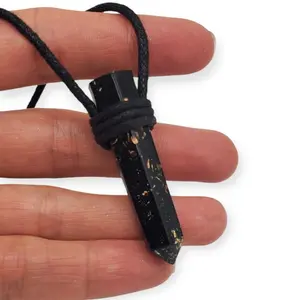 Orgonite (Inner- Peace) EMF shielding made with shungite and black tourmaline pendant