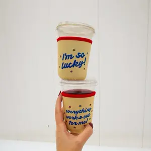 Lucky Iced Coffee Koozie Lucky Iced Coffee Koozie