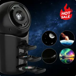 Star Projector for Car Bedroom, 4-in-1 360° Rotating Galaxy Light Projector  Portable NebulaNight Light, Car Roof Tent Ambient Lamp