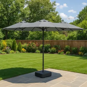 MUSA Contemporary Rectangular Market Umbrella