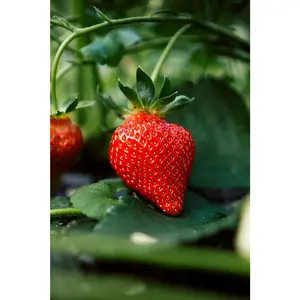 Ozark Beauty Everbearing Strawberry Plants | Bare Root | Sweet, Large, High-Yield | Hand Picked Nursery