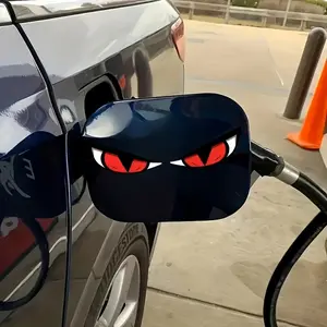 Cat Eye Sticker Cartoon Demon Eyes Personality Decal, Gazing Eye Theme Sticker for All Cars, Rearview Mirror Decoration, Car Truck Decal, Car Decorative Sticker