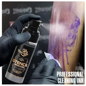Tattoo Stencil Primer and Remover Gel Professional Tattoo Transfer Solution for Clear Patterns Vegan Friendly Tattoo Aftercare Accessories Safe for Sensitive Skin Tattoo Supplies