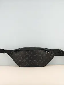 Pre-owned Monogram Eclipse Coated Canvas Belt Bags Louis Vuitton Discovery Bumbag Monogram Eclipse